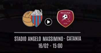 catania reggina diretta tv streaming