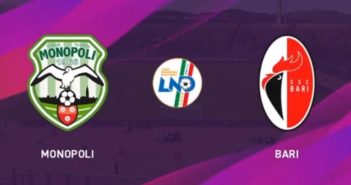 monopoli bari diretta tv streaming