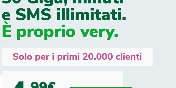 very mobile attivazione