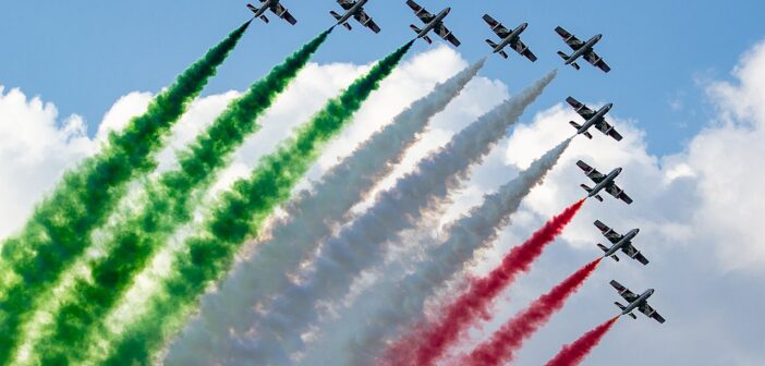 frecce tricolori 1 maggio 2020