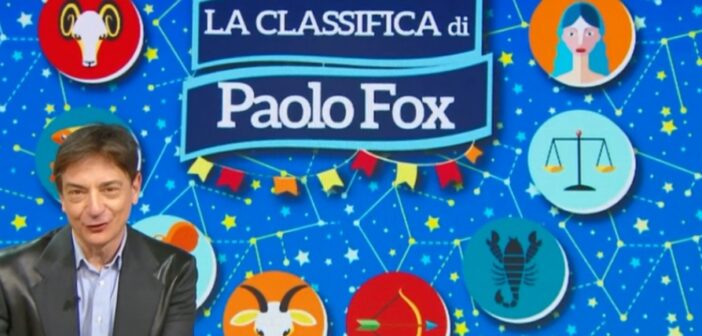 Oroscopo Paolo Fox e classifica della settimana dal 7 al 13 febbraio 2022 a I Fatti Vostri