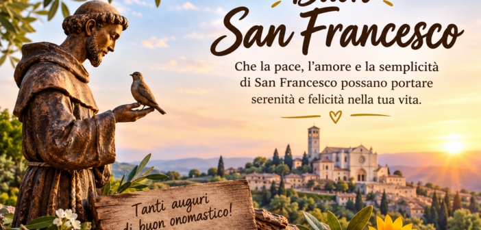 San Francesco d’Assisi, le più belle frasi di auguri da dedicare il 4 ottobre
